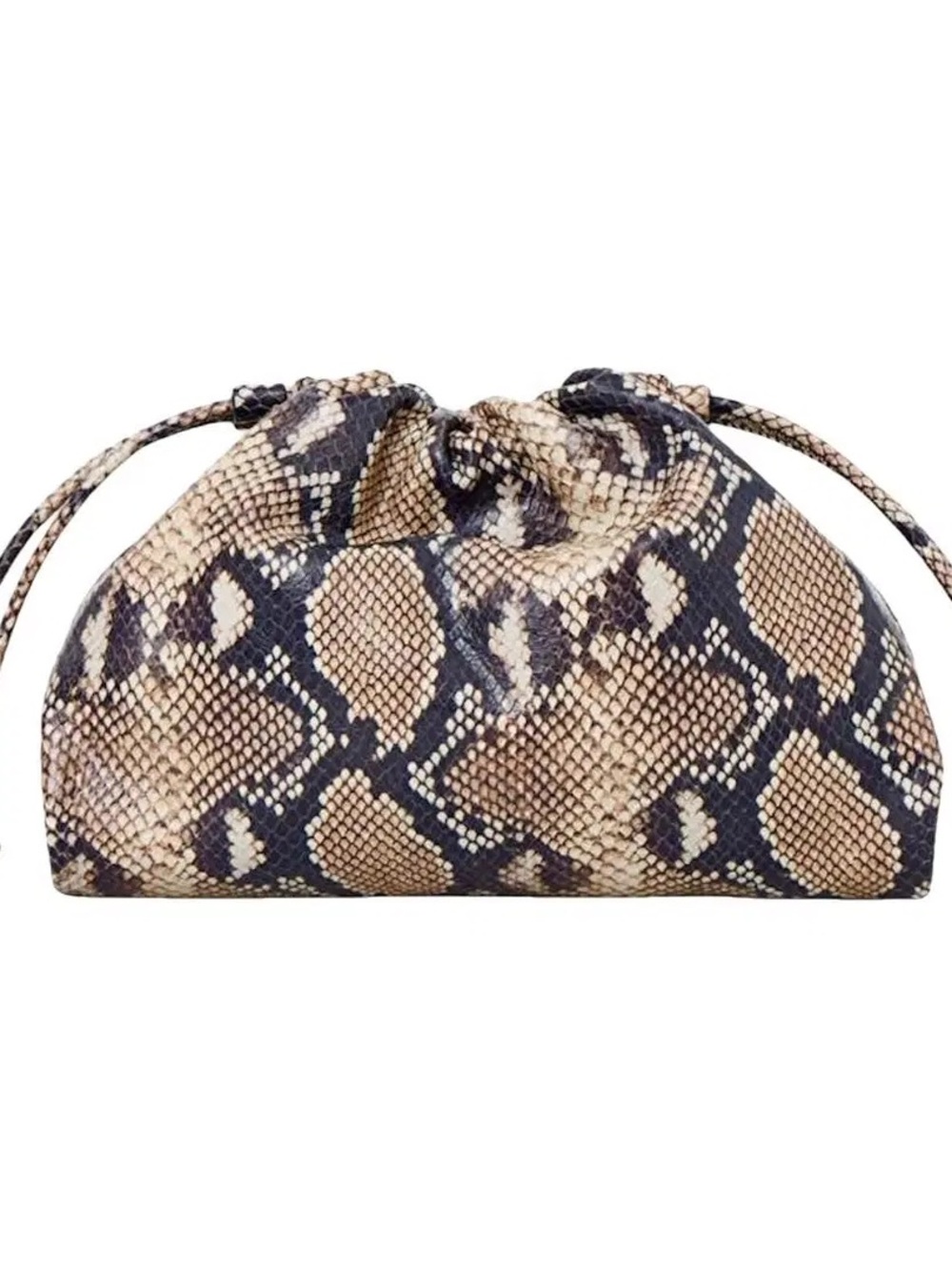 COS Mini Cavatelli Leather Clutch Crossbody Bag - Snake - Picture 11 of 12